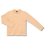 LATERRA(ラテラ) ダクロン QD SOFT カノコチェックハーフスリーブポロハイネックシャツ LSW56104 半袖シャツ(メンズ)
