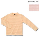 LATERRA(ラテラ) ダクロン QD SOFT カノコチェックハーフスリーブポロハイネックシャツ LSW56104 半袖シャツ(メンズ)