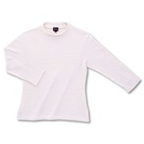 LATERRA(ラテラ) ダクロン QD SOFT リブボーダー七分袖シャツ Women’s LSW56112 長袖シャツ(メンズ)