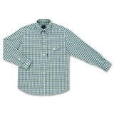 LATERRA(ラテラ) バンブーチェックシャツ LS46110 長袖シャツ(メンズ)