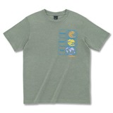 LATERRA(ラテラ) ダクロン QD コットンプリントTシャツ LS56113 半袖Tシャツ(メンズ)