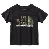 THE NORTH FACE(ザ･ノース･フェイス) S/S CAMO LOGO TEE Kid’s NTJ31729 半袖シャツ(ジュニア/キッズ/ベビー)