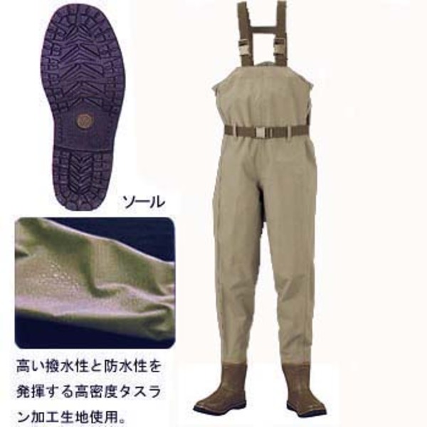 プロックス(PROX) チェストラジアルウェーダー PX5583L4L チェストハイブーツフット