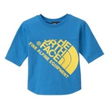 THE NORTH FACE(ザ･ノース･フェイス) JUMBO LOGO 3/4 TEE Kid’s NTJ37904 半袖シャツ(ジュニア/キッズ/ベビー)