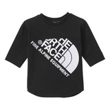 THE NORTH FACE(ザ･ノース･フェイス) JUMBO LOGO 3/4 TEE Kid’s NTJ37904 半袖シャツ(ジュニア/キッズ/ベビー)