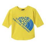 THE NORTH FACE(ザ･ノース･フェイス) JUMBO LOGO 3/4 TEE Kid’s NTJ37904 半袖シャツ(ジュニア/キッズ/ベビー)