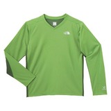 THE NORTH FACE(ザ･ノース･フェイス) L/S VELOCITY V-NEC Men’s NT35951 長袖Tシャツ(メンズ)