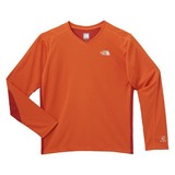 THE NORTH FACE(ザ･ノース･フェイス) L/S VELOCITY V-NEC Men’s NT35951 長袖Tシャツ(メンズ)
