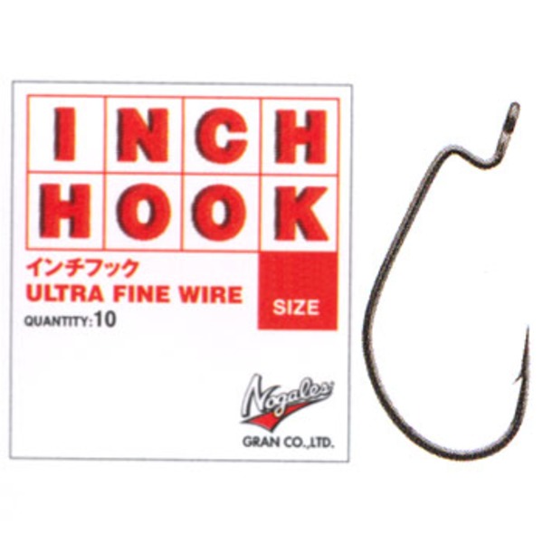バリバス(VARIVAS) グラン ノガレス インチフック   ワームフック(オフセット)