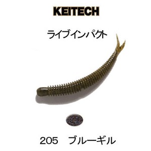 ケイテック(KEITECH) ライブインパクト ３インチ ＃２０５ブルーギル 5630205