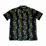 A5 YUZEN SHIRT-HEMP AT30601 半袖シャツ(メンズ)