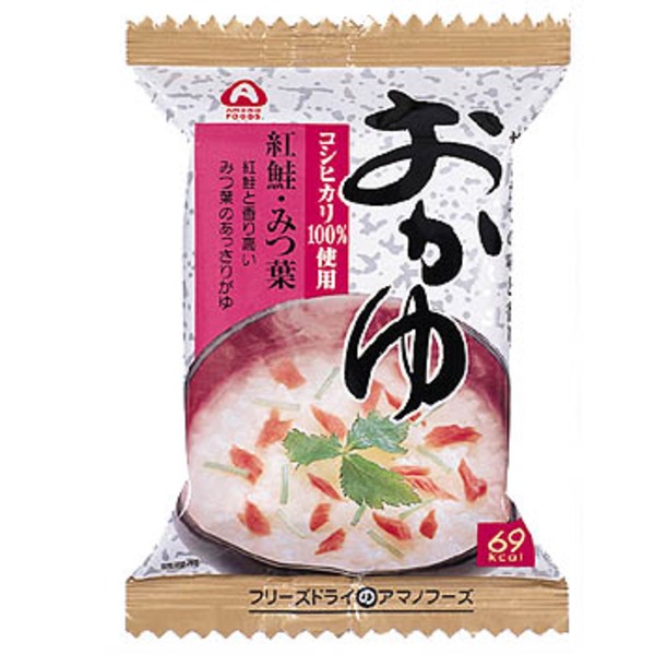 アマノフーズ(AMANO FOODS) おかゆ 紅鮭･みつ葉 6食セット 71413 食料品