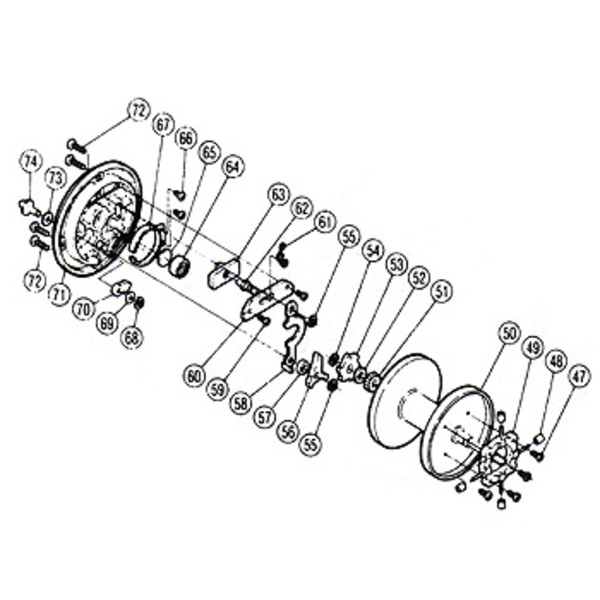 シマノ(SHIMANO) パーツ:チタノス・スピードマスター石鯛 GT3000