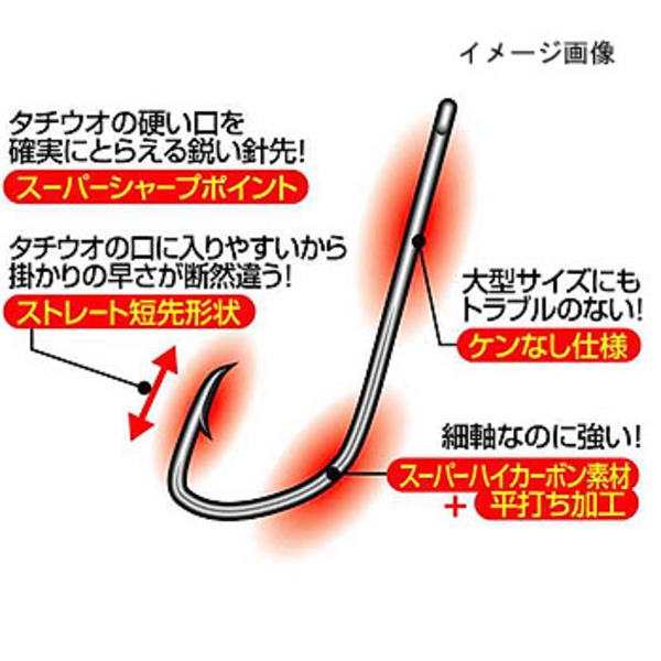 ダイワ(Daiwa) D-MAXタチウオ 7107301 バラ針