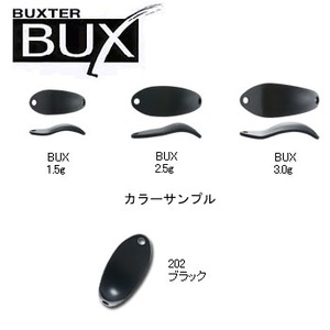 アングラーズシステム BUX(バックス) 3.0g 202 ブラック