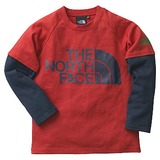 THE NORTH FACE(ザ･ノース･フェイス) L/S TNF CREW NTJ35600 長袖シャツ(ジュニア/キッズ/ベビー)