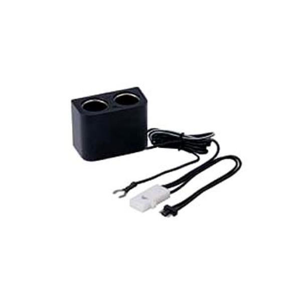 カーメイト(CAR MATE) ヒューズBOX配線 2連ソケット CT775 イルミネーションランプ･増設ソケット