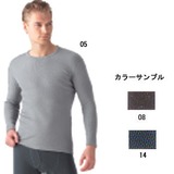 ミズノ(MIZUNO) ブレスサーモ･ミドルウエイト･クルーネック長袖シャツ 73CM81108 長袖アンダーシャツ(メンズ)
