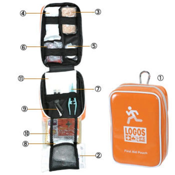ロゴスライフライン(LOGOS LIFE LINE)  LLL ファーストエイドキットDX 82100176 応急処置用品セット