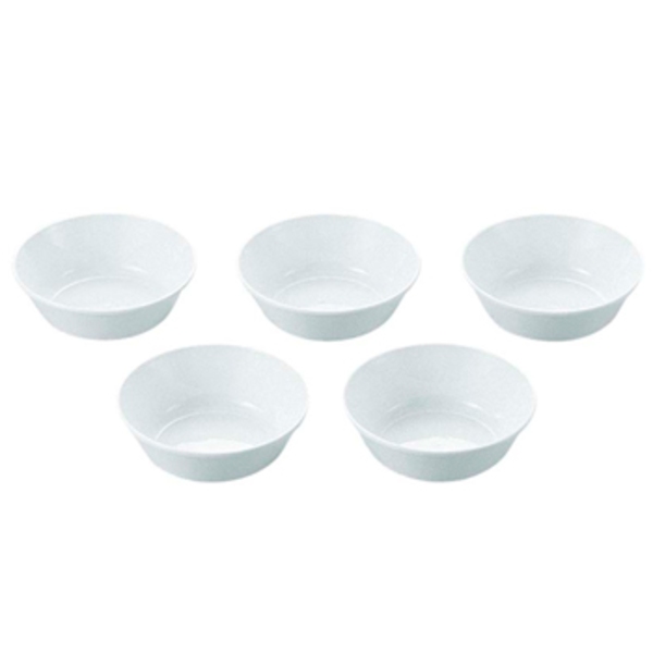 キャプテンスタッグ(CAPTAIN STAG) 抗菌深型プレート12cm5P M-9516 メラミン&プラスティック製お皿