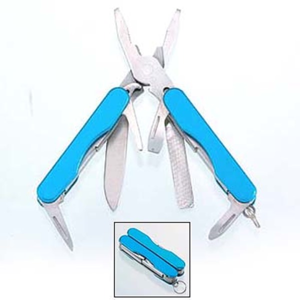 キャプテンスタッグ(CAPTAIN STAG) 遊々探検隊 マルチコンパクトツールブルー M-5636 プライヤーツール