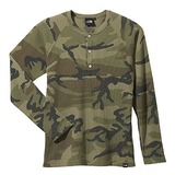 THE NORTH FACE(ザ･ノース･フェイス) L/S Dacron QD Cotton Waffle Henry NT35612 長袖Tシャツ(メンズ)