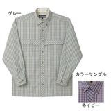 ムッシュ(MUSSHU) ダクロンQDメンズストレッチチェックシャツ 50020 長袖シャツ(メンズ)