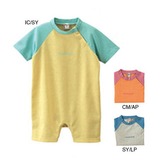 モンベル(montbell) WIC.ハーフスリーブロンパース Baby’s 1104540 カバーオール(ジュニア･キッズ･ベビー)