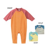 モンベル(montbell) WIC.ロングスリーブロンパース Baby’s 1104541 カバーオール(ジュニア･キッズ･ベビー)