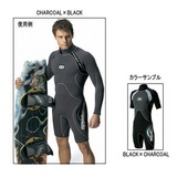SPYDEGUY(スパイダーガイ) L/S SPRING MEN’S SLS-27148 ウェットスーツ(メンズ)