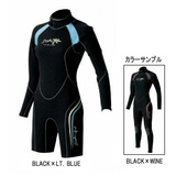 SPYDERGIRL(スパイダーガール) L/S SPRING LADY’S SLS-27211 ラッシュガード 長袖(レディース)