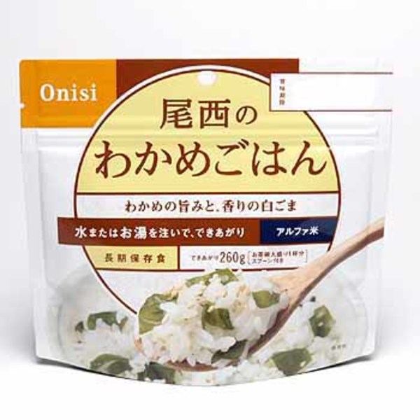 尾西食品 わかめご飯 100g 601-SE ご飯加工品･お粥