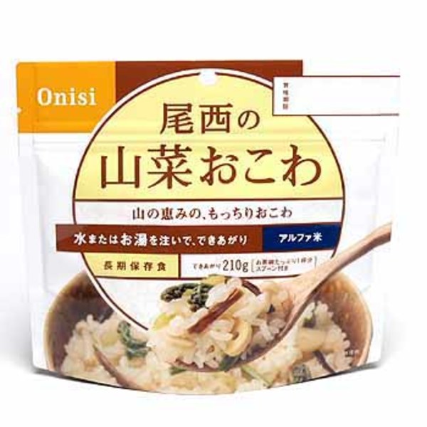 尾西食品 山菜おこわ 100g 401-SE ご飯加工品･お粥