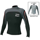 T&C SURF DESIGNS(ティーアンドシーサーフデザイン) タッパー バックジッパータイプ MEN’S TTP-7122 ラッシュガード(メンズ)