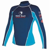 T&C SURF DESIGNS(ティーアンドシーサーフデザイン) タッパー バックジッパータイプ LADY’S TTP-7322 ラッシュガード 長袖(レディース)
