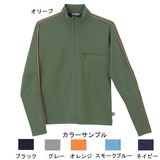 ムッシュ(MUSSHU) フリーズドライ メンズ長袖ジップアップシャツ(スリムタイプ) 40040 長袖Tシャツ(メンズ)