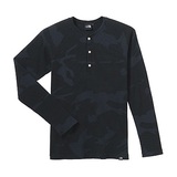 THE NORTH FACE(ザ･ノース･フェイス) L/S DacronQD Cotton Waffle Henry NT35612 長袖Tシャツ(メンズ)