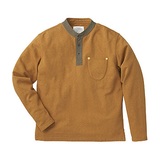 A5 Classic Henry AT40752 長袖Tシャツ(メンズ)