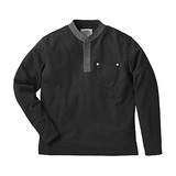 A5 Classic Henry AT40752 長袖Tシャツ(メンズ)