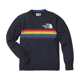 A5 Rainbow Knit Crew AT40761 長袖Tシャツ(メンズ)
