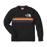 A5 Rainbow Knit Crew AT40761 長袖Tシャツ(メンズ)