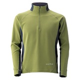 モンベル(montbell) ジオライン3Dサーマル ロングスリーブジップシャツ Men’s 1104650 長袖Tシャツ(メンズ)