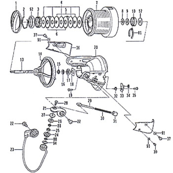 ダイワ(Daiwa) パーツ:パワーサーフQD 巨鱚 ローラーボールベアリング CRBB No025 10E:256 投げ専用その他パーツ