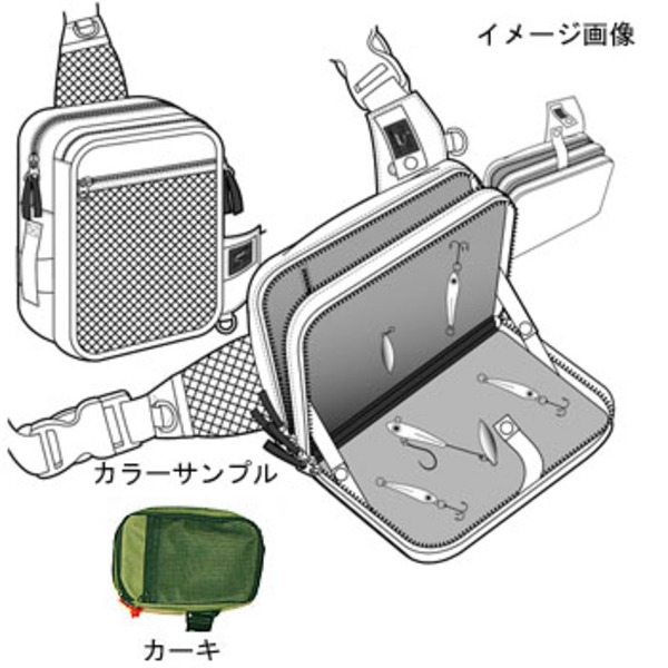 LSD(エルエスディーデザインズ) MINI SHOT SPONGE(ミニショット スポンジ)   ショルダーバッグ