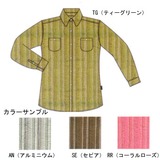 LATERRA(ラテラ) ダクロンQDストライプシャツ(レディース) LSW47301 シャツ･ポロシャツ(レディース)
