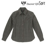 LATERRA(ラテラ) ダクロンQDSOFTブロードシャツ(レディース) LSW47302 シャツ･ポロシャツ(レディース)