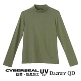 LATERRA(ラテラ) ダクロンQDコットンハイネックロングスリーブ(レディース) LSW57313 Tシャツ･カットソー長袖(レディース)