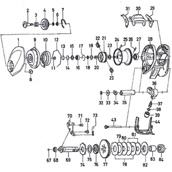 ダイワ(Daiwa) パーツ:アルファス 103 ドラグディスクW A No080 142:093 マグブレーキ用その他パーツ