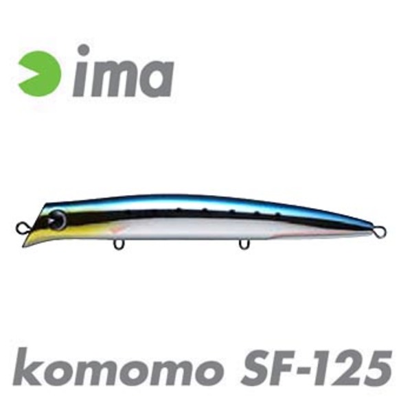 アムズデザイン(ima) ima Komomo SF125 101114 ミノー(リップレス)