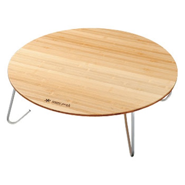 スノーピーク(snow peak) ワンアクションちゃぶ台竹 M LV-071T コンパクト/ミニテーブル